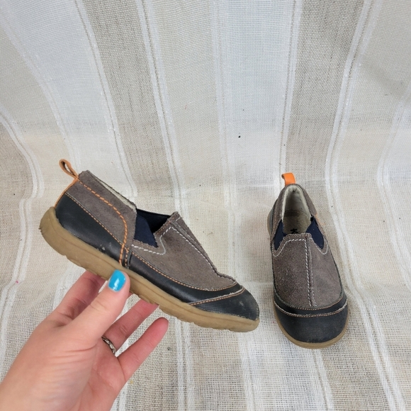 See Kai Run Irwin Slip On‎ Shoes Brown Black Size 10 - Picture 1 of 10
